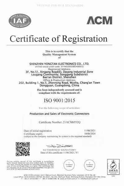 ISO-9001:2015 Certif