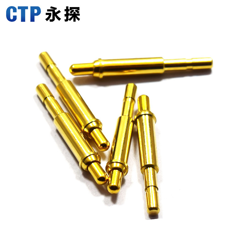 pogopin大電流彈簧針連接器對(duì)講機(jī)信號(hào)天線(xiàn)頂針接觸針 探針定 制