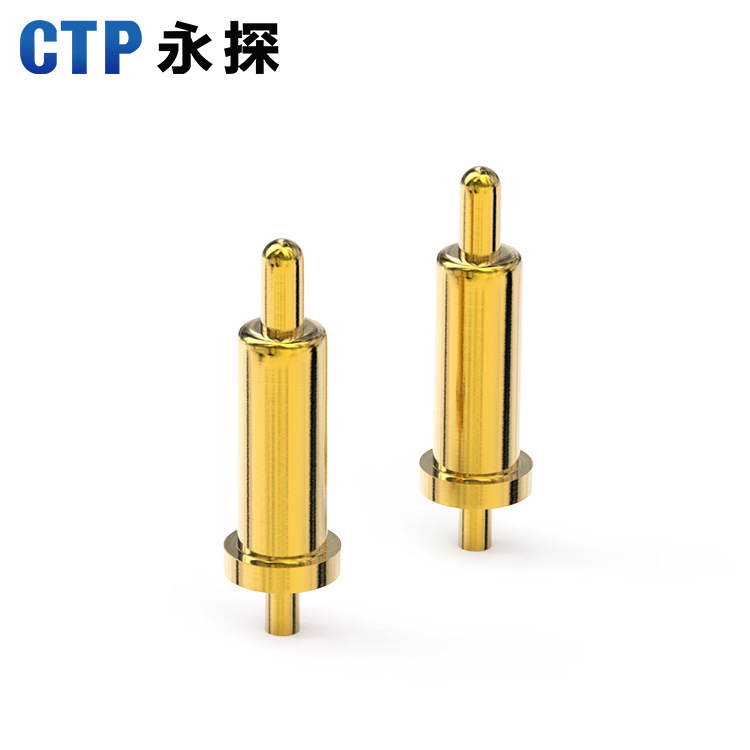 工廠定 制藍牙耳機觸點彈簧針穩(wěn)定大電流頂針探針 pogopin連接器