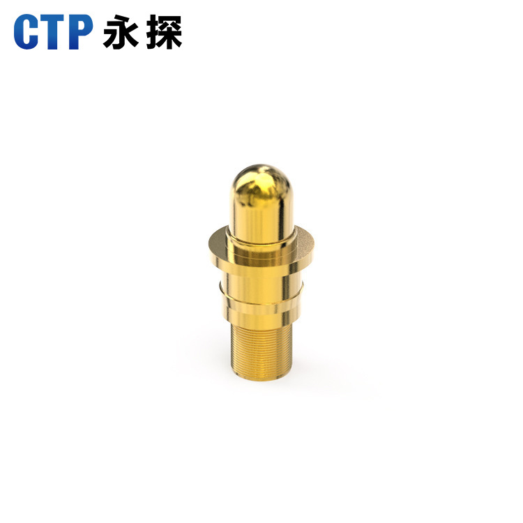 TWS對耳藍(lán)牙耳機(jī)pogo pin頂針雙頭彈簧針大電流 電池插針彈簧頂針