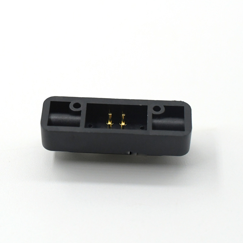 雙排磁吸連接器 智能手表充電觸點(diǎn)運(yùn)動(dòng)手環(huán)零配件 4pin磁吸充電頭